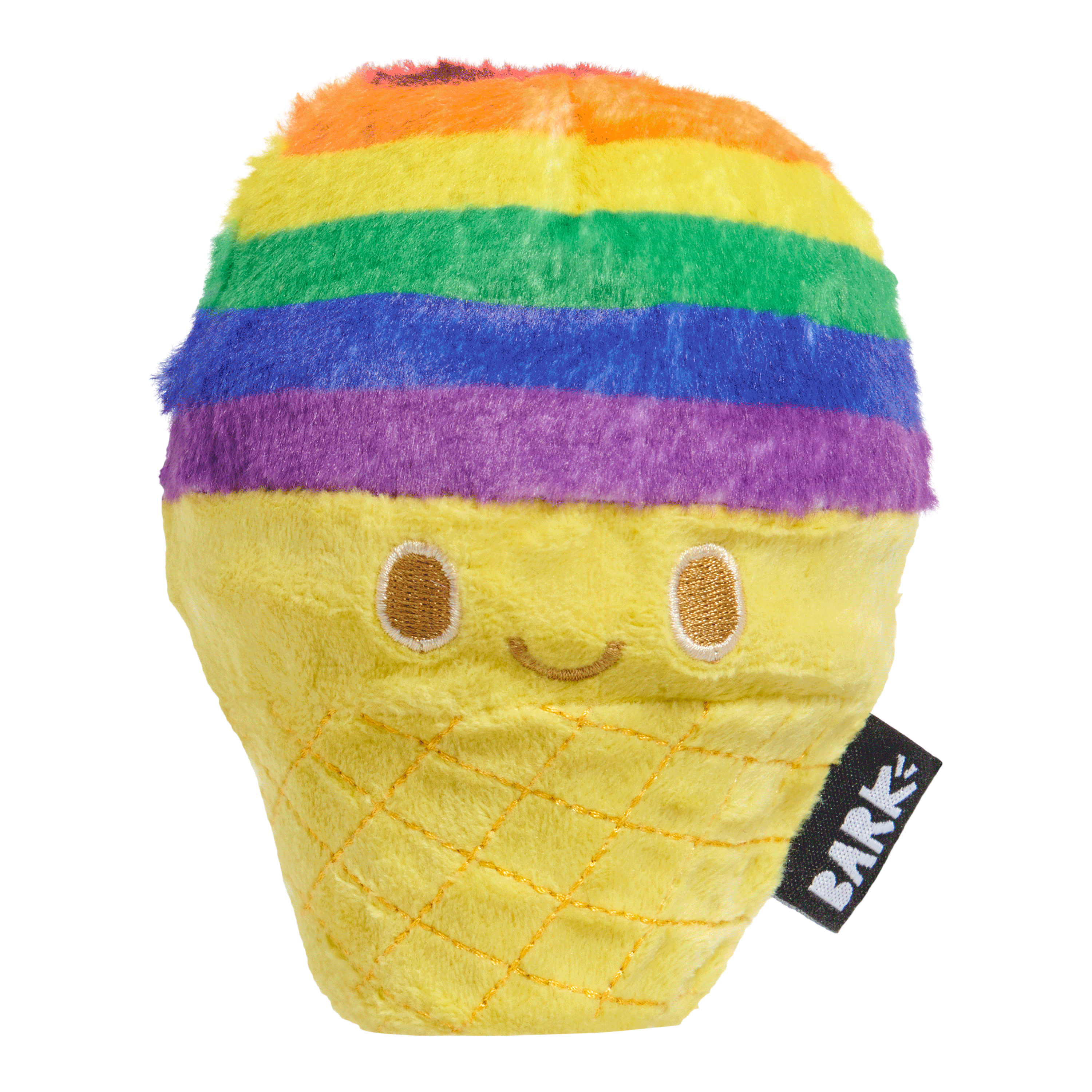 Rainbow-wow Sherbert Super Chewer Durable 2-in-1 Dog Toy