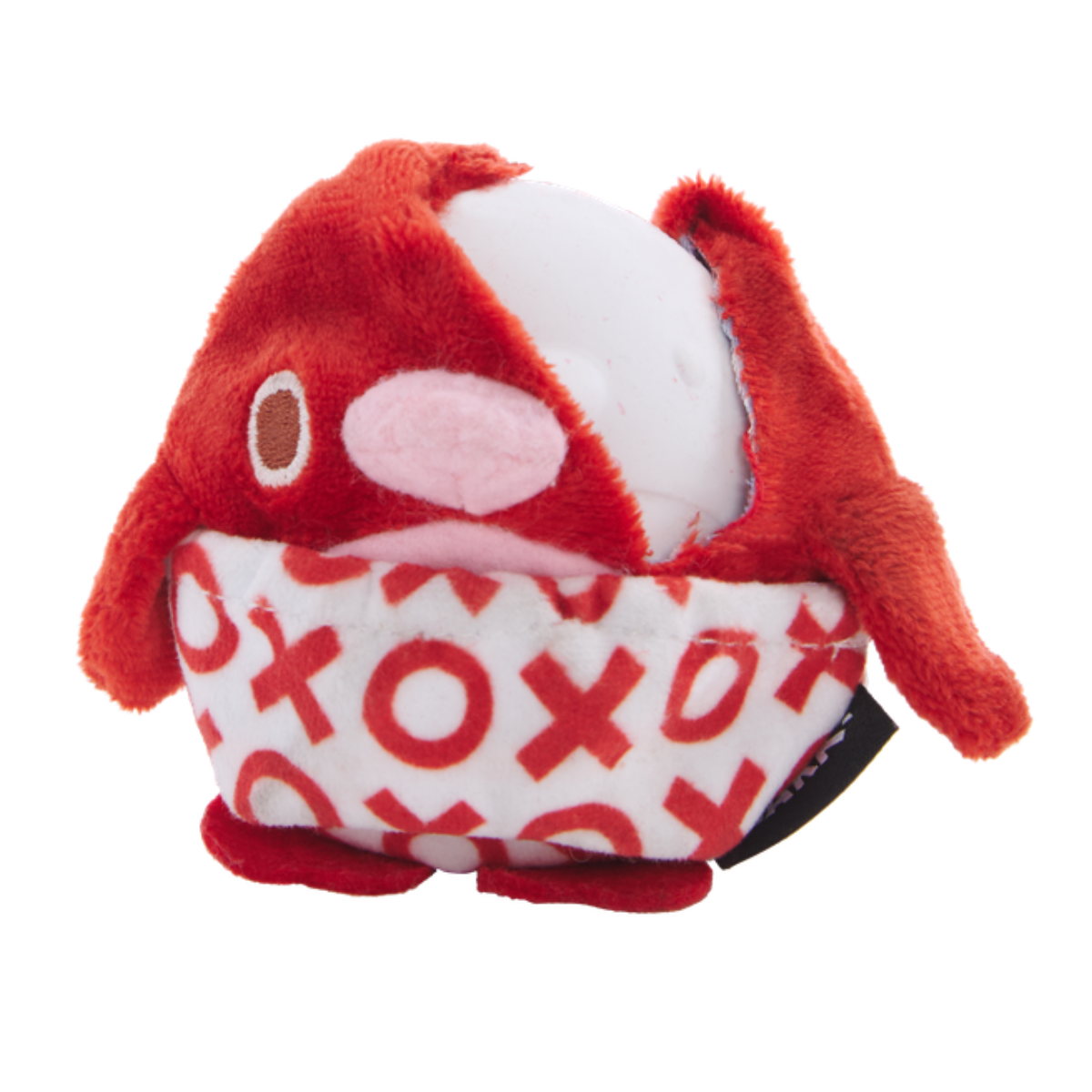 Puppy Love Penguin Durable Super Chewer 2-in-1 Rip and Reveal + Enrichment Dog Toy