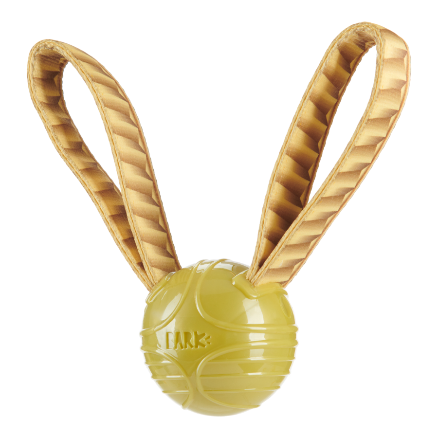 golden snitch dog toy