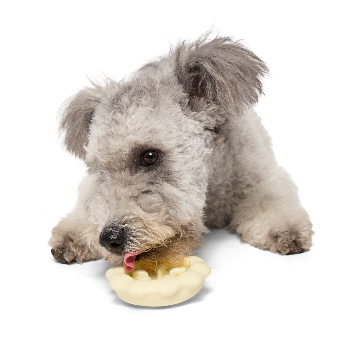 Snack Stack Pie Super Chewer Durable Enrichment Dog Toy