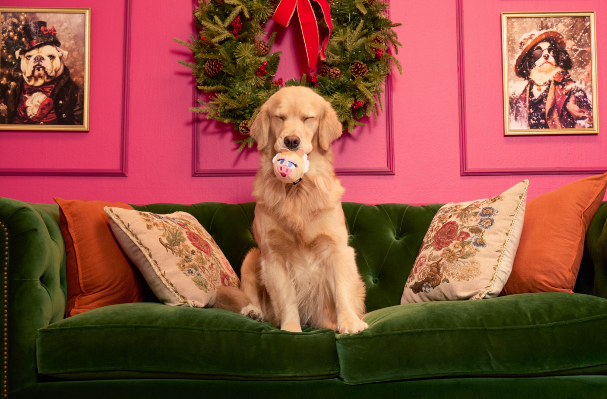 Miss Piggy as “Bouncing Emily Catch-it”