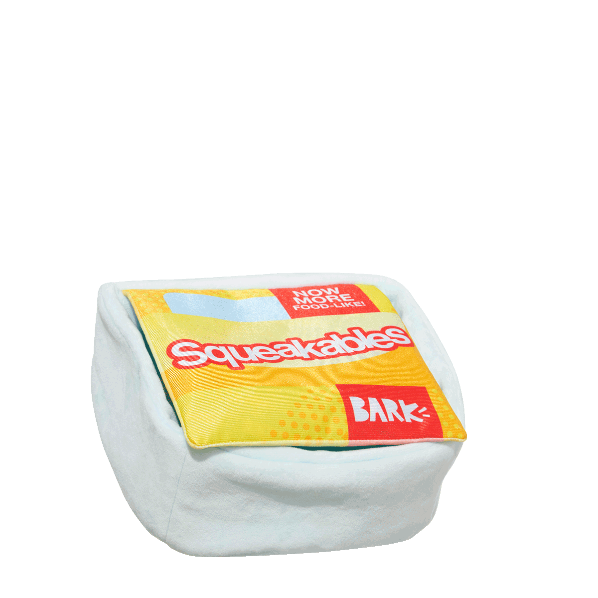 Squeakables Plush Multi-Part + Enrichment Dog Toy