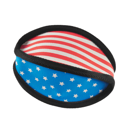 Flag Toofball Super Chewer Durable 2-in-1 + Fetch Dog Toy