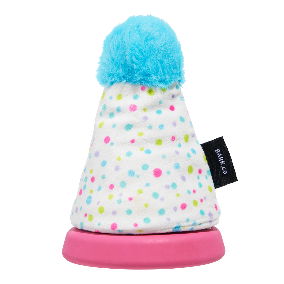 Treat Yourself Party Hat Super Chewer Durable 2-in-1 + Enrichment Dog Toy