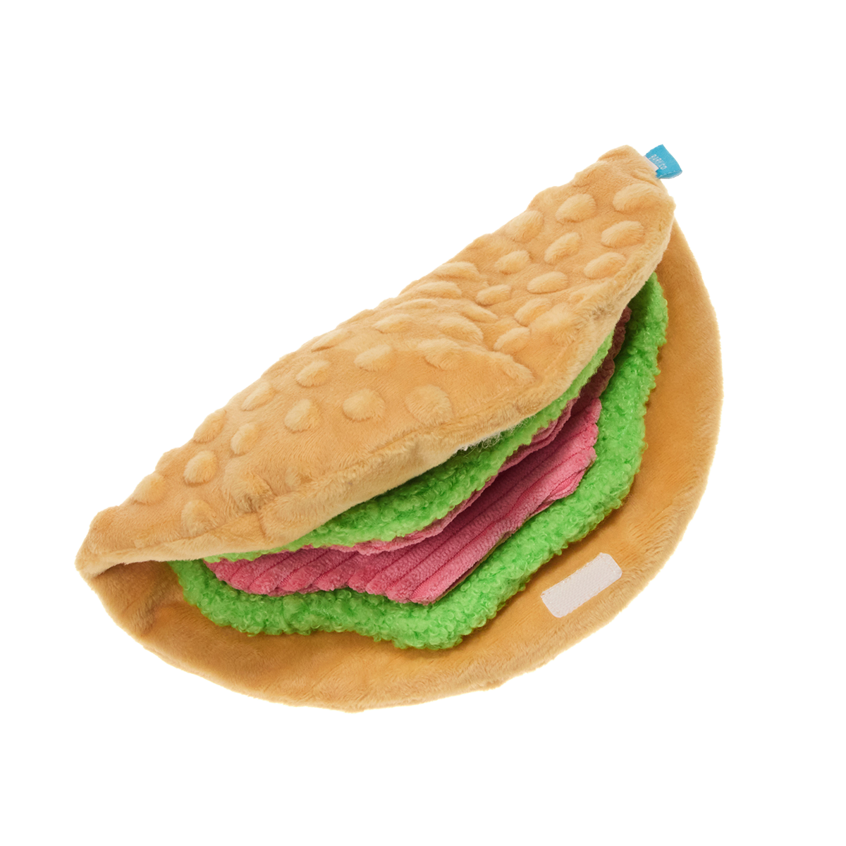 Tuna Won Taco Plush Enrichment Dog Toy