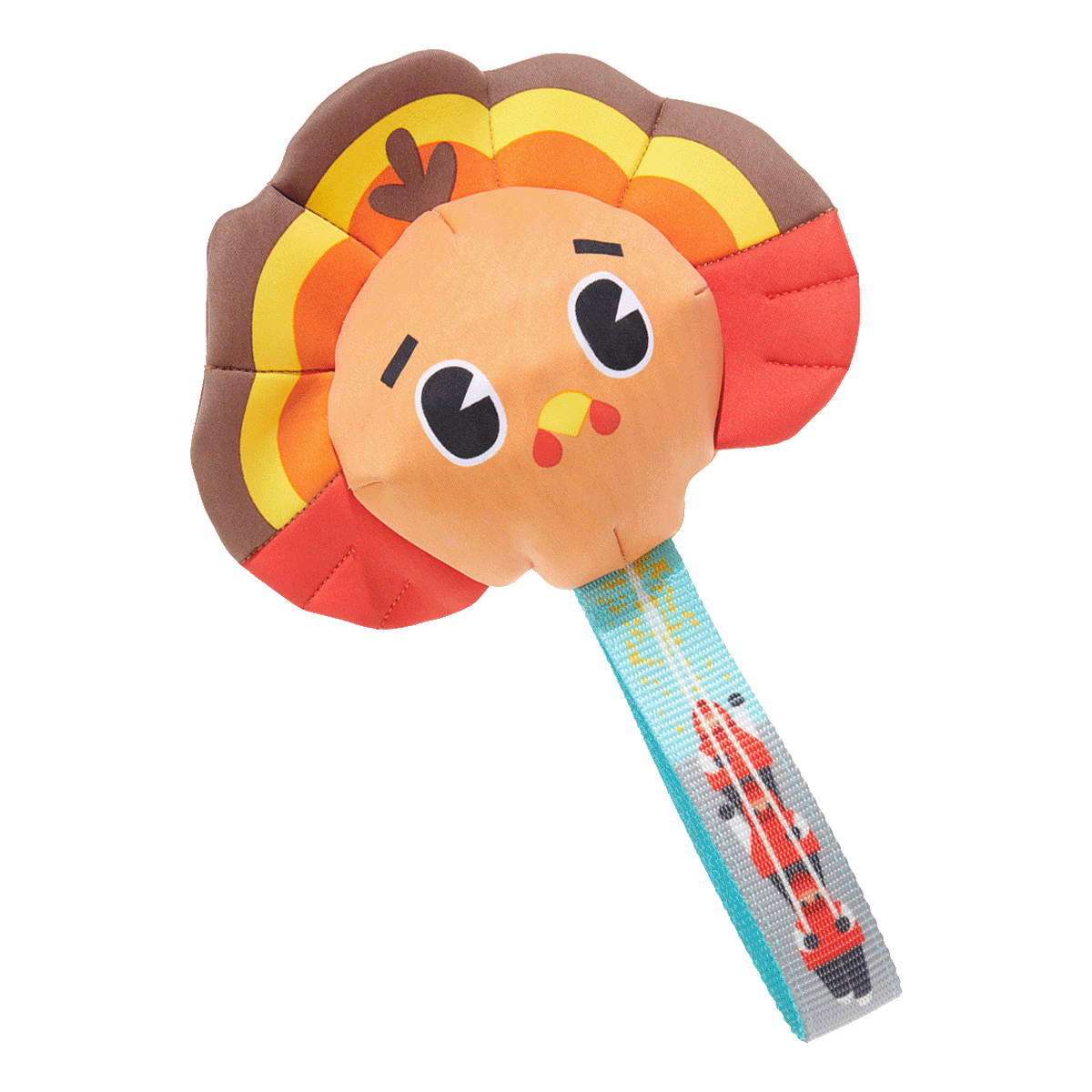 Turkey Tug Parade Super Chewer Durable 2-in-1 Dog Toy