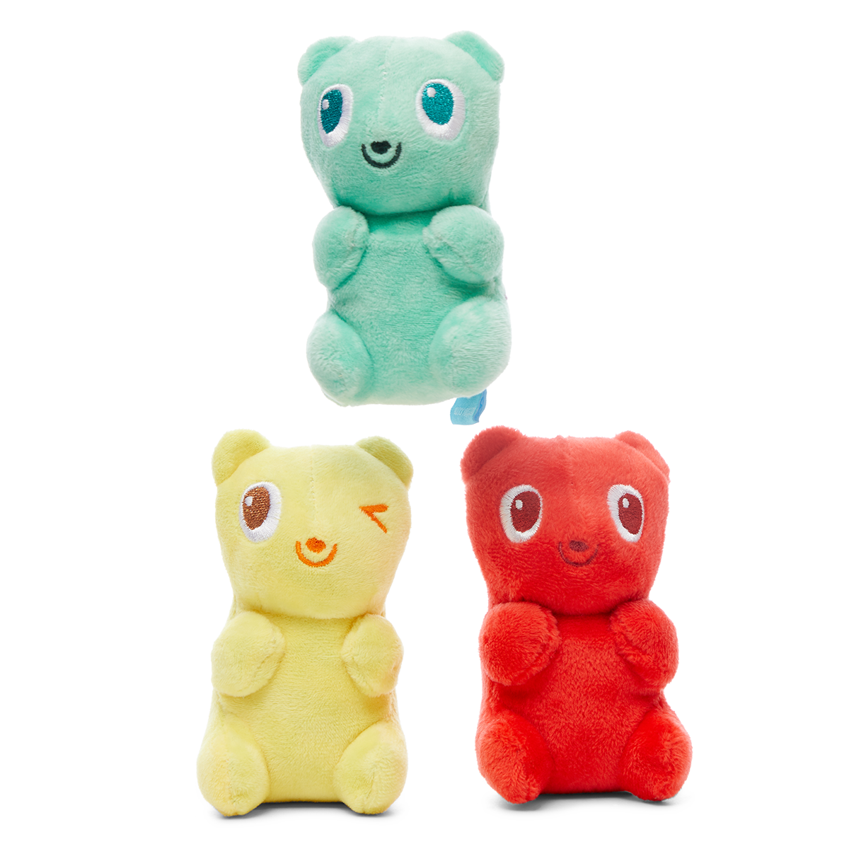 Yummy Bear Buddies Plush Multi-Part Dog Toy