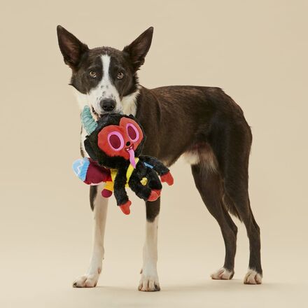 Merry Krampus Plush Dog Dog Toy