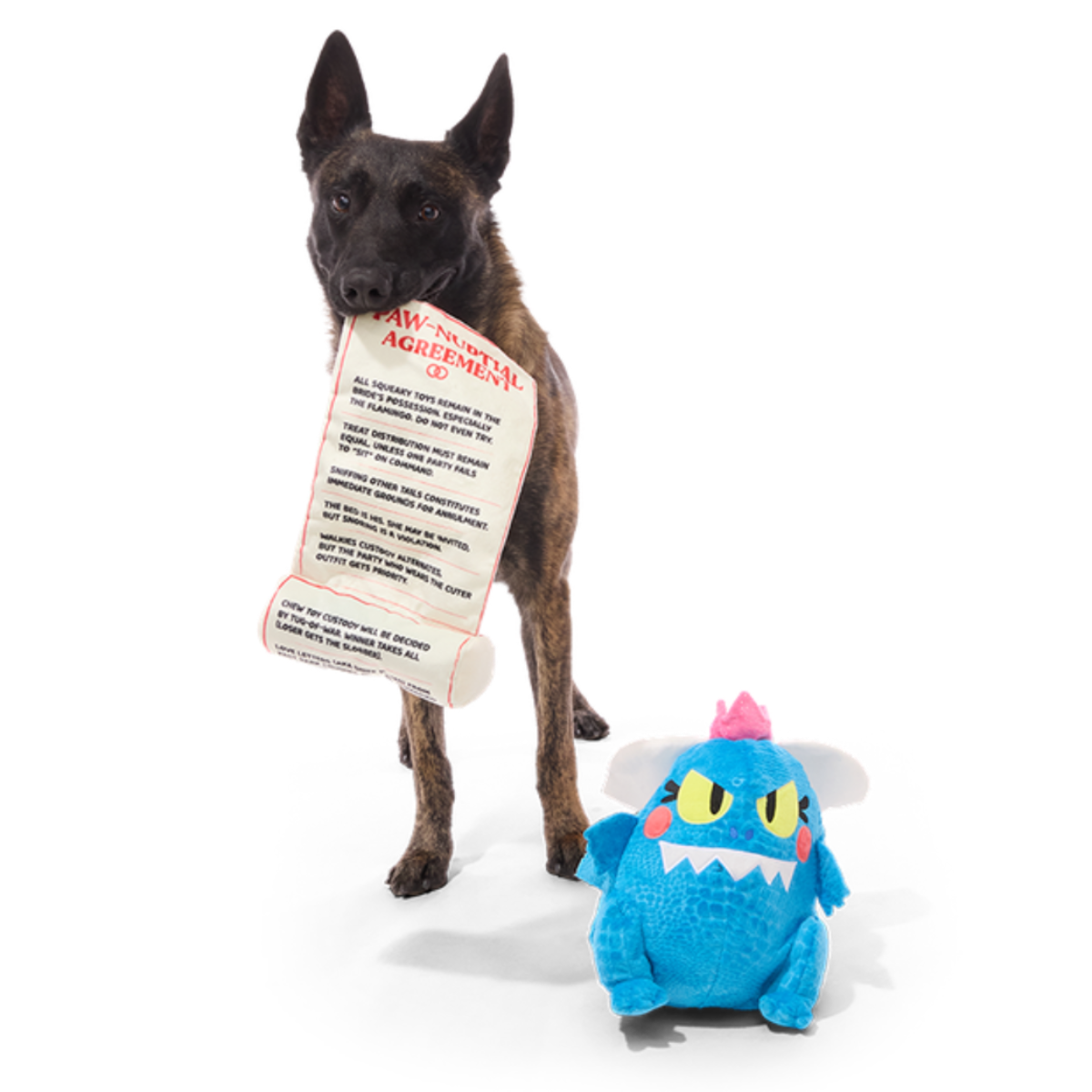 Bridezilla Plush Extra-Large 2-in-1 Dog Toy