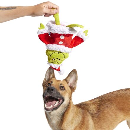 Grouchy Slouchy Grinch Costume & Toy Bundle