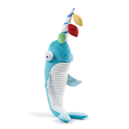 narwhal dog toy