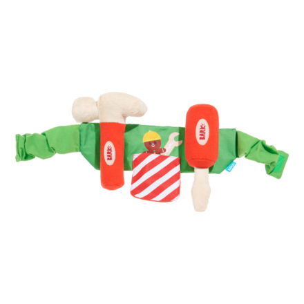 Do-It-Your-Elf Toolbelt Wearable Multipart Plush Dog Toy