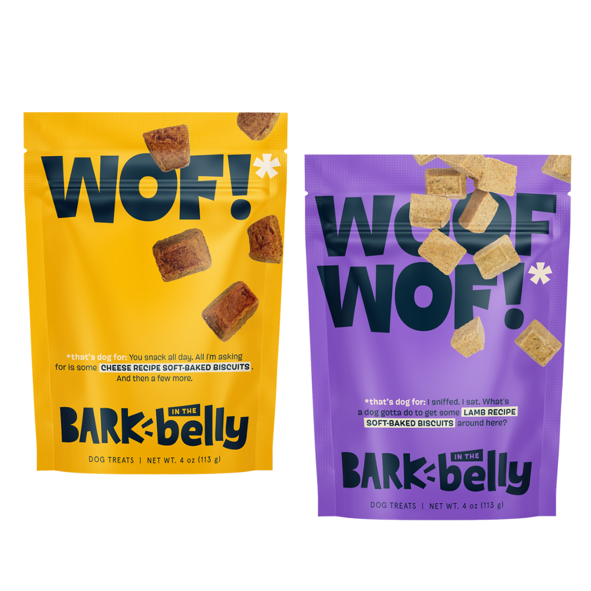 Extra Treats Club, Variety Treat Bags, 4 oz Each, 2 Ct