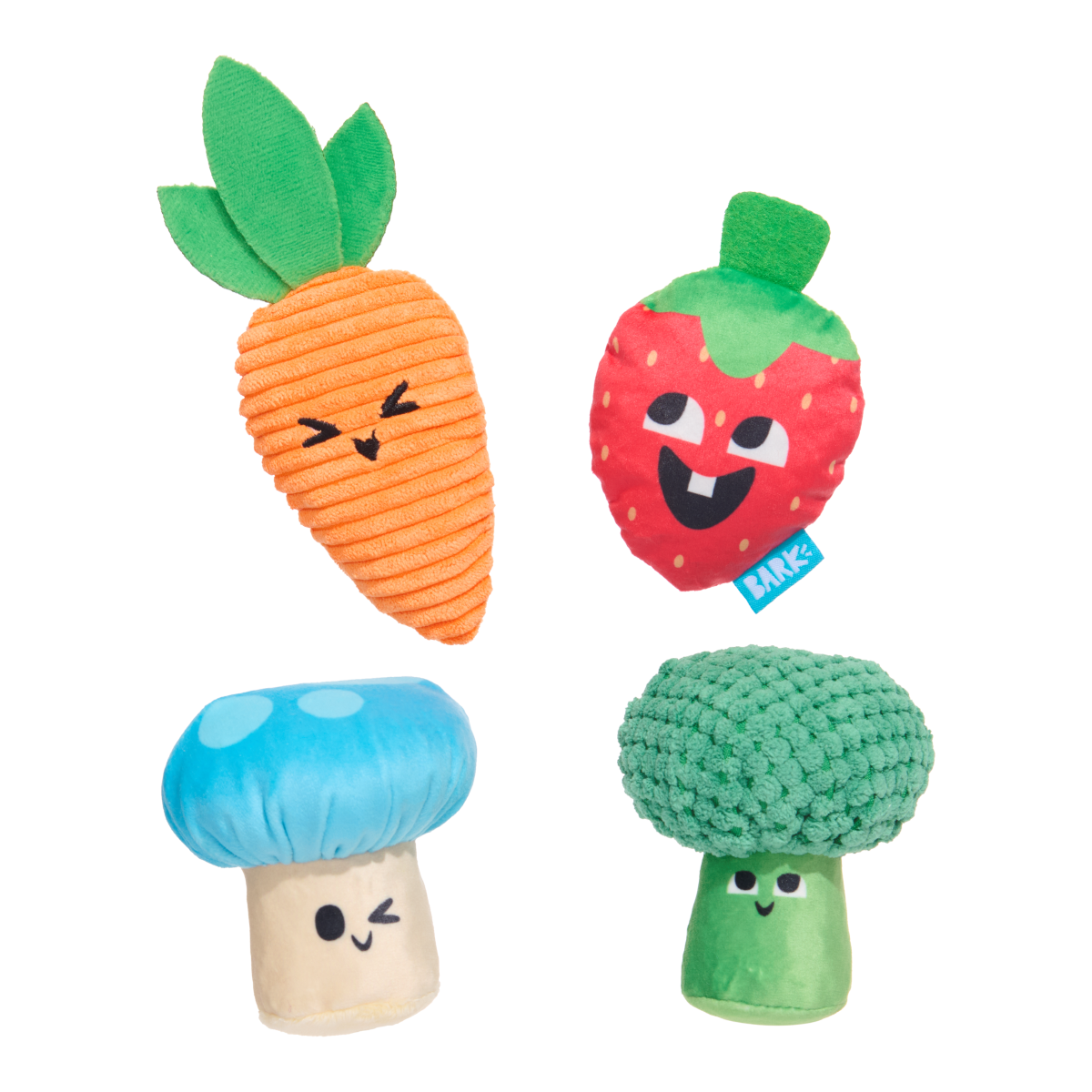 Veggie Patch Pals Plush Multi-Part Dog Toy – BARK