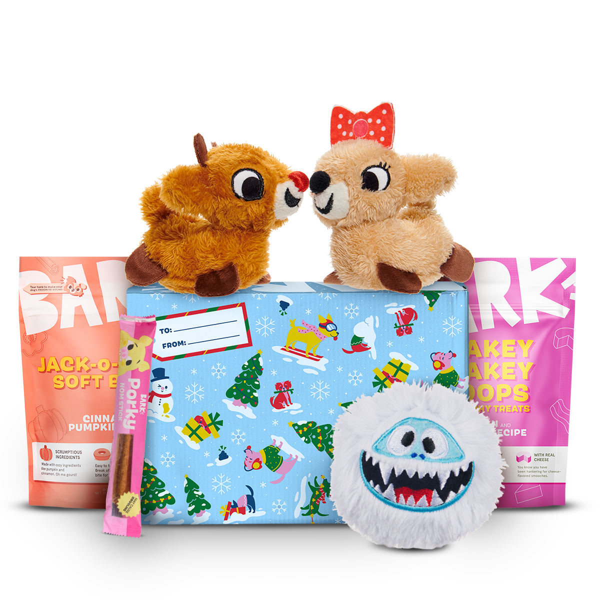 Rudolph® Holiday Gift BarkBox
