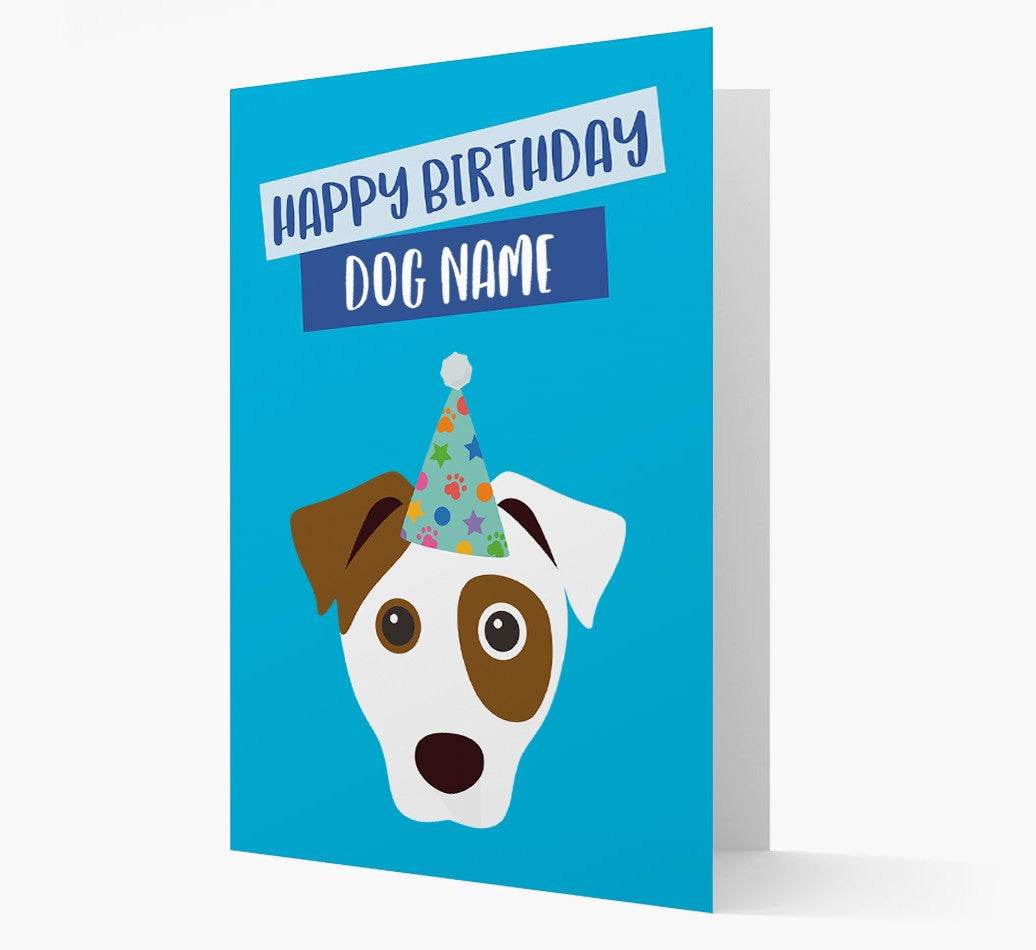 Personalized Dog Card: Happy Birthday to your dog