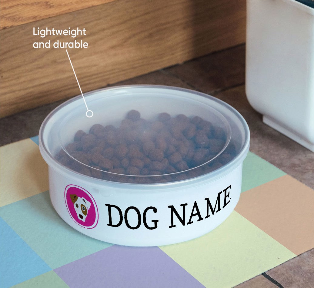 Personalized Bowl: Name and Icon