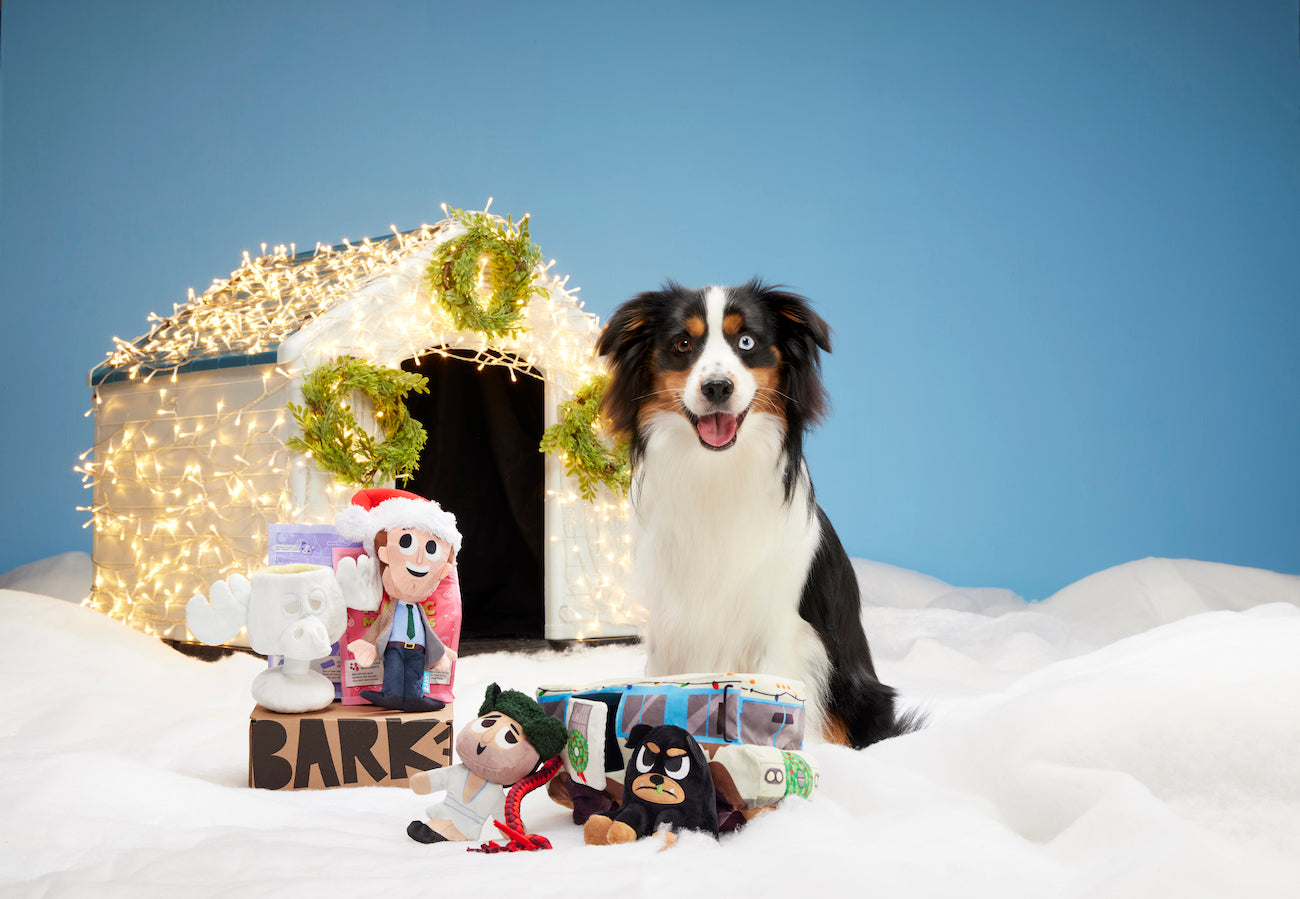 BARK Celebrates a “Fun, Old-Fashioned Family Christmas” with the Launch of Limited-Edition National Lampoon’s Christmas Vacation Dog Toys