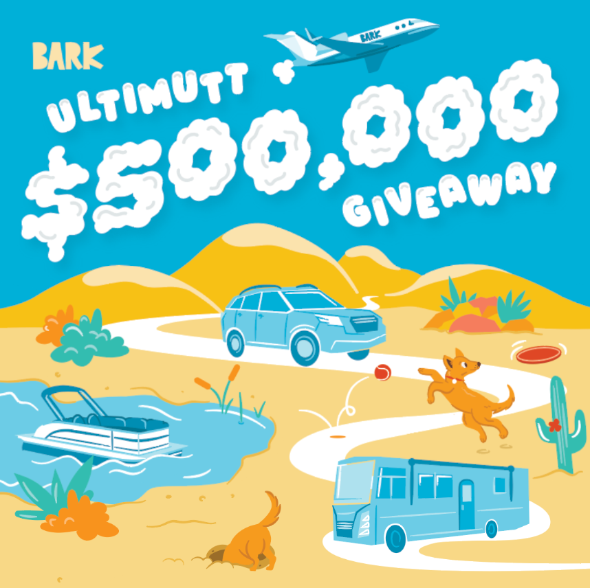 BARK Announces the $500K Ultimutt Giveaway Awarding Dogs With a Variety of Prizes For an Unforgettable Summer of Experiences with their Humans