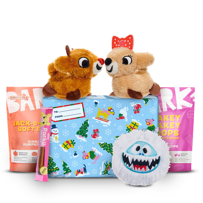 rudolph dog toys barkbox