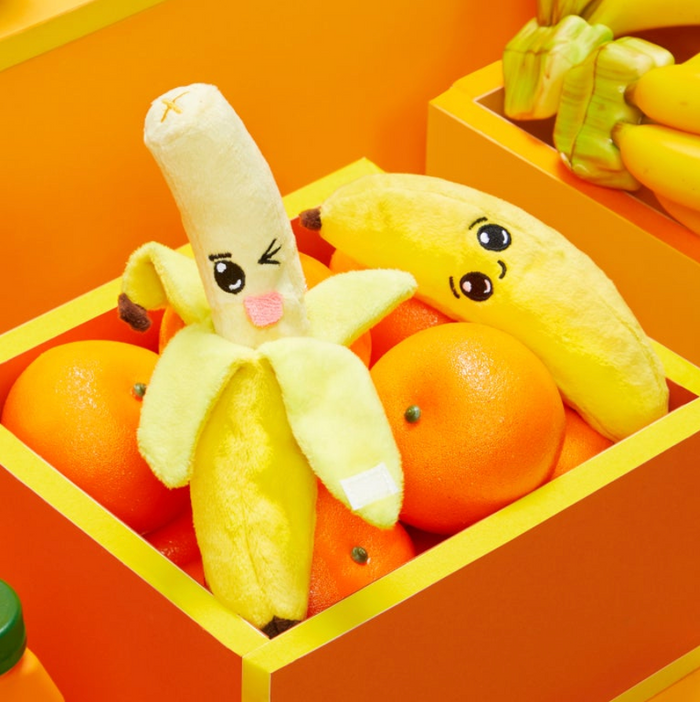 banana dog toy