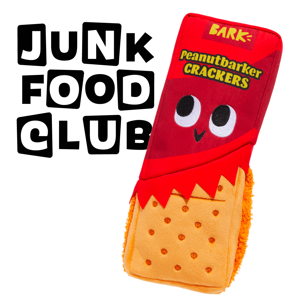 Junk Food Club, Plush Monthly Dog Toys