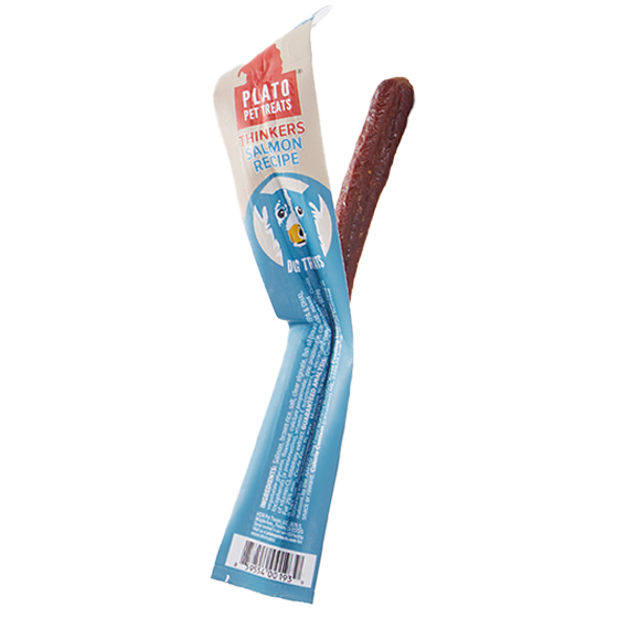 bark box fish treats Salmon Thinkers Stick Fish Soft & Chewy Dog Treats – BARK