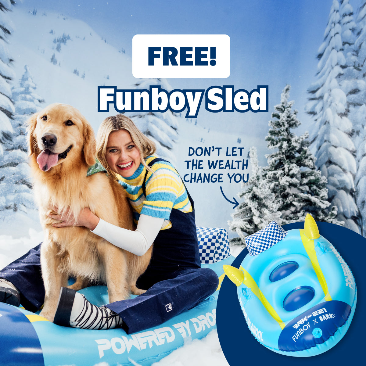 FREE FUNBOY Rocket Sled!
