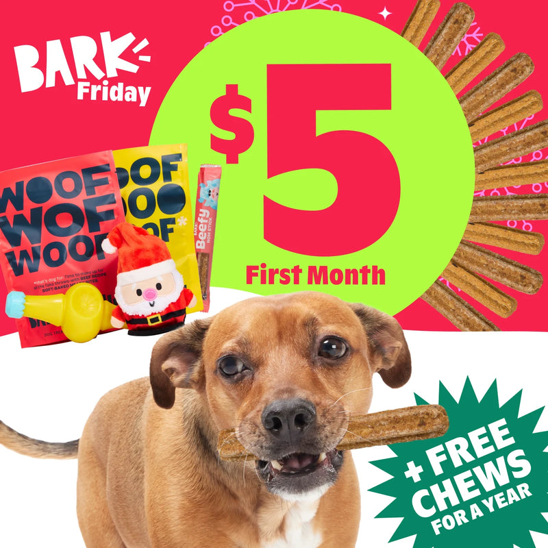 BARK Friday is Here! $5 First Month
