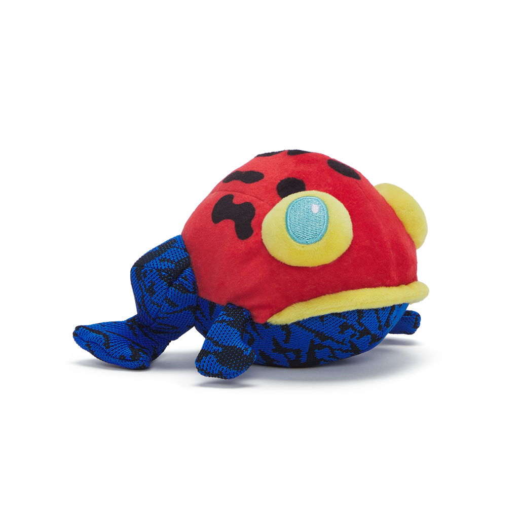 Freckles the Frog Plush 2-in-1 + Fetch Dog Toy – BARK