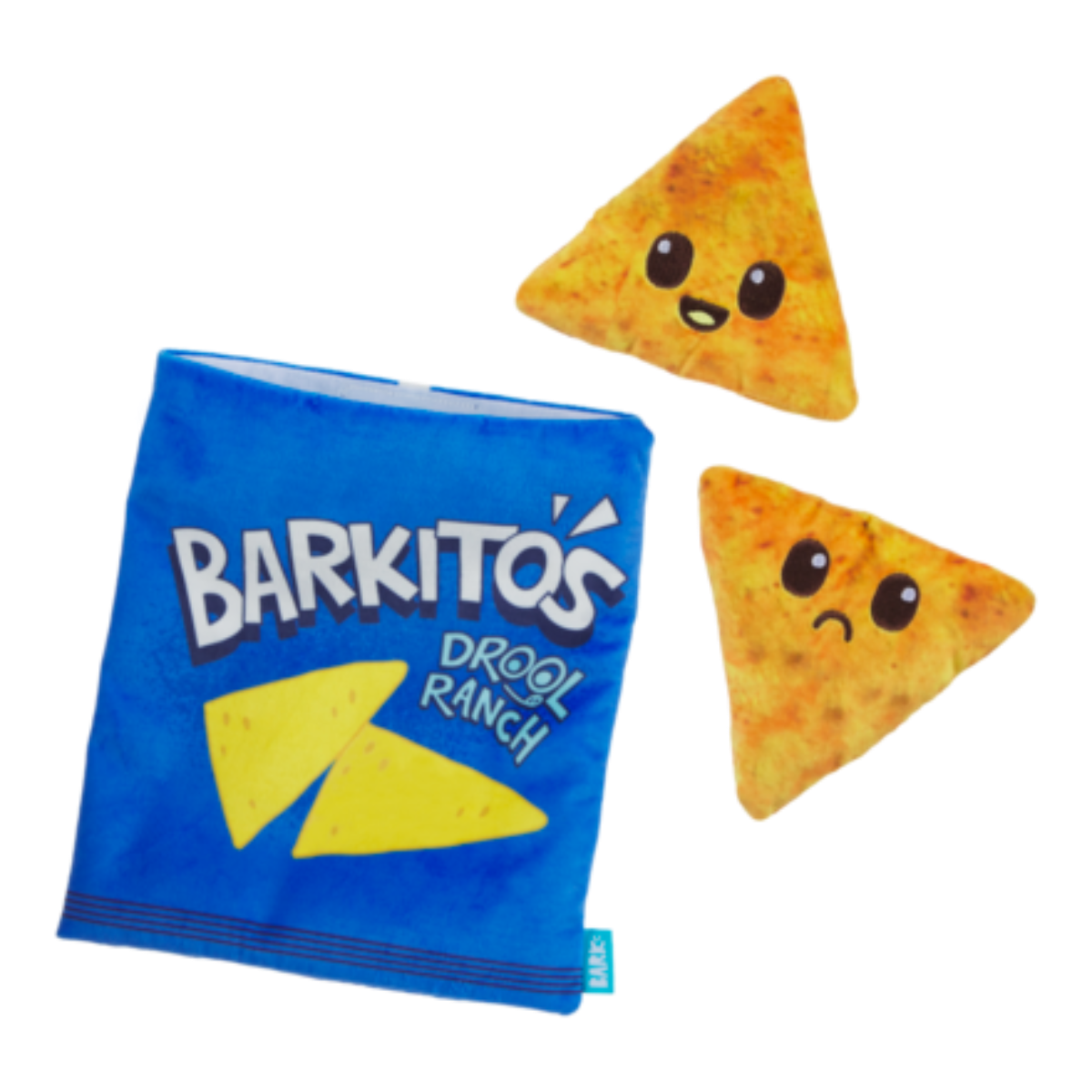 Drool Ranch Chips Plush Enrichment + Multi-Part Dog Toy