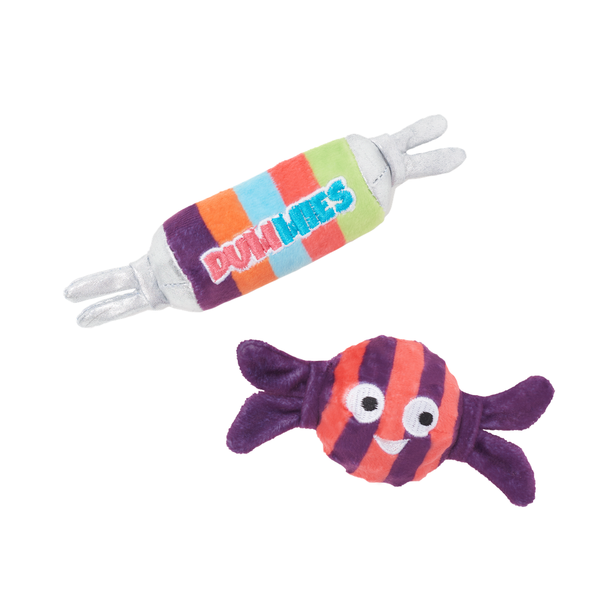 Sour Dummies Sweeties Plush Multi-Part Dog Toy
