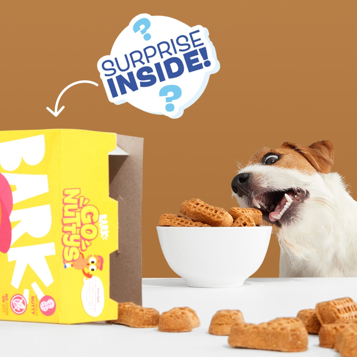 Go Nutty's™ Peanut Cereal Dog Treats, 24 oz