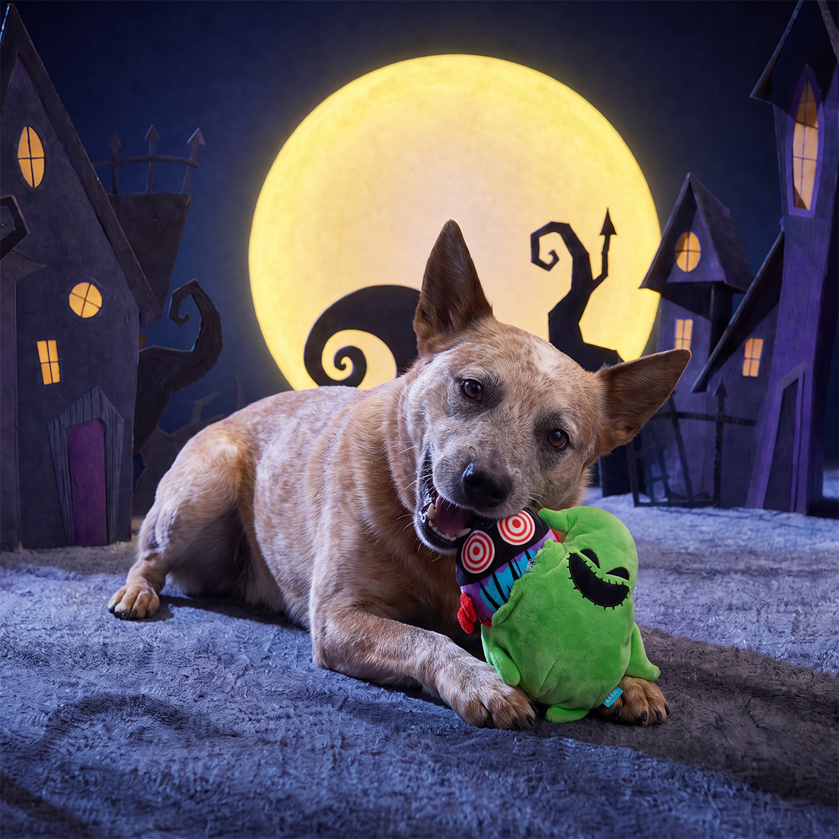 Buggin' Oogie Boogie Plush 2-in-1 Dog Toy