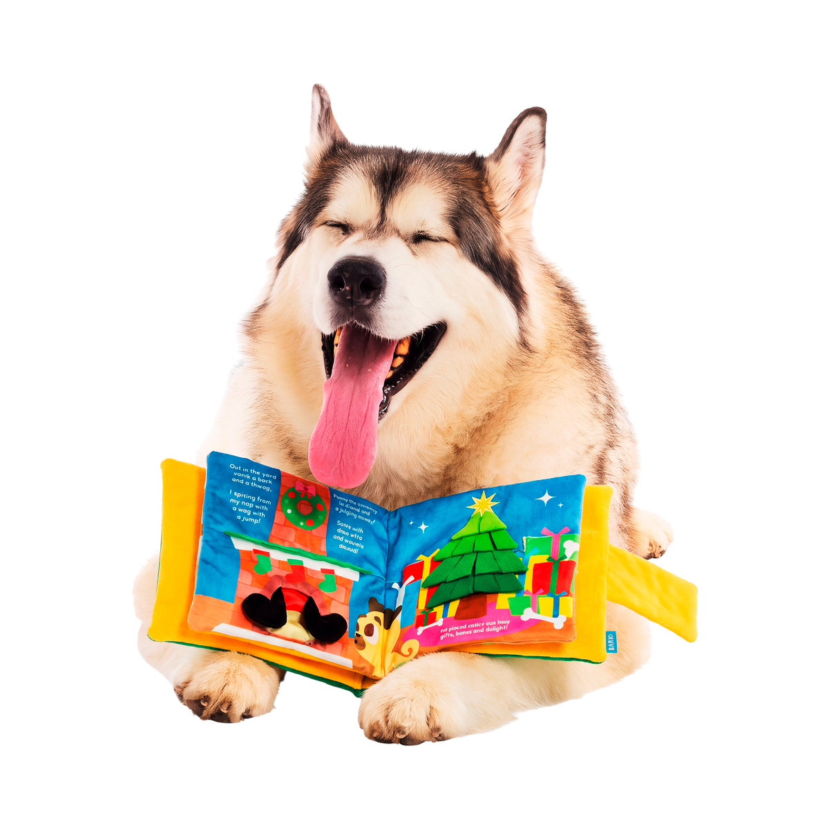 Twas The Nap Before Christmutts Plush Enrichment Dog Toy