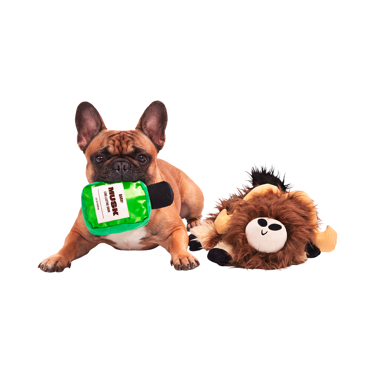 Musky Murphy Plush Extra-Large + 2-in-1 Dog Toy