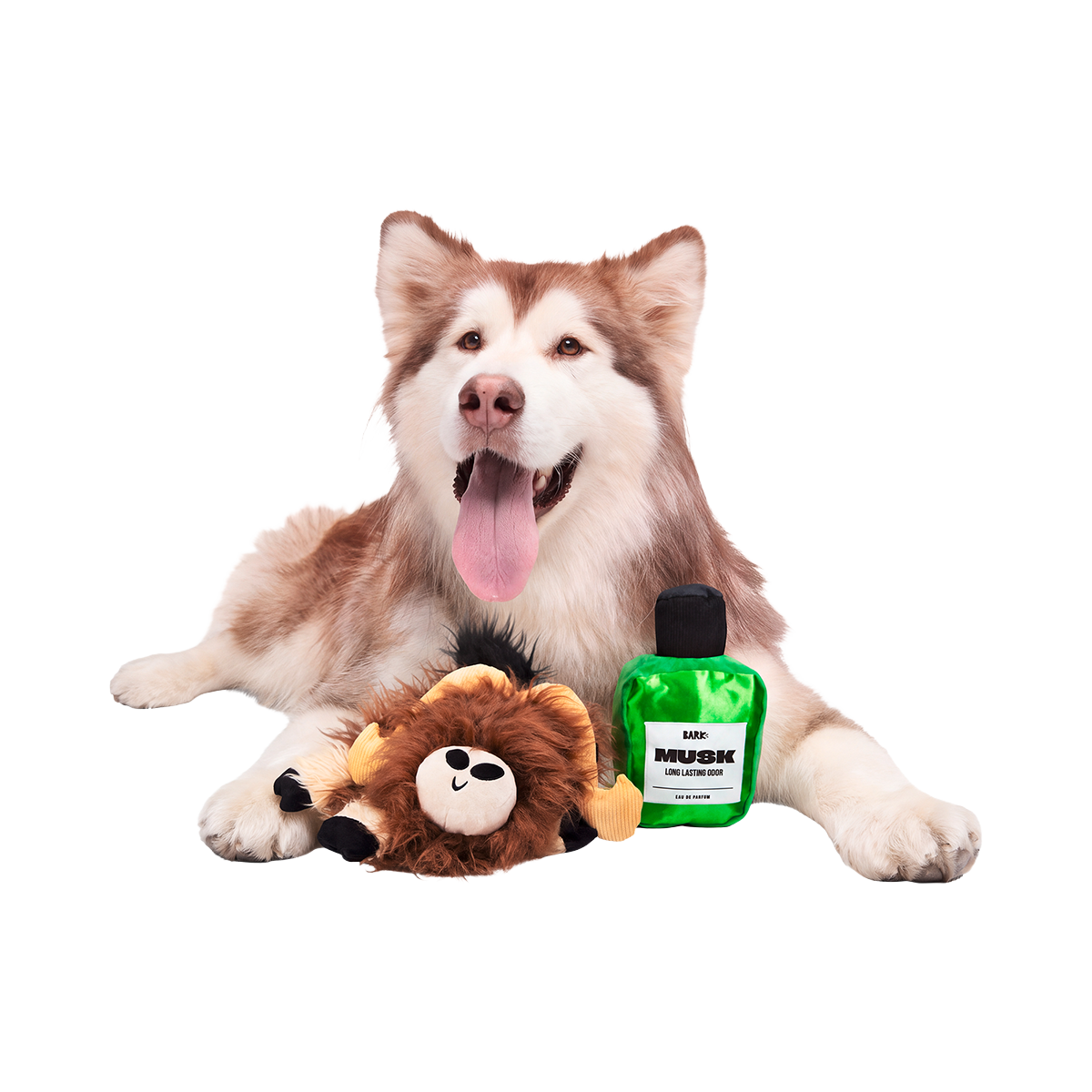 Musky Murphy Plush Extra-Large + 2-in-1 Dog Toy