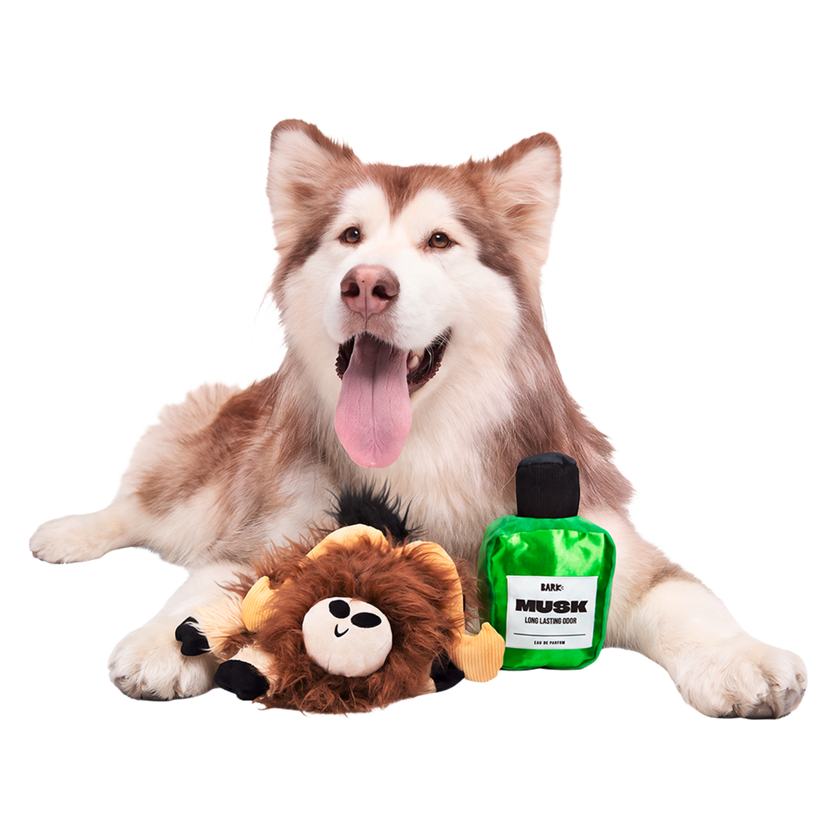 Musky Murphy Plush Extra-Large + 2-in-1 Dog Toy