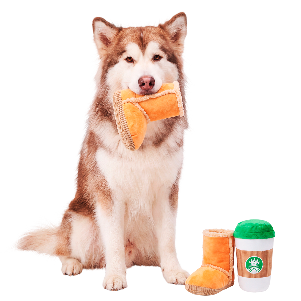 Cozy Comforts Plush Extra-Large + Multi-Part + Enrichment Dog Toy