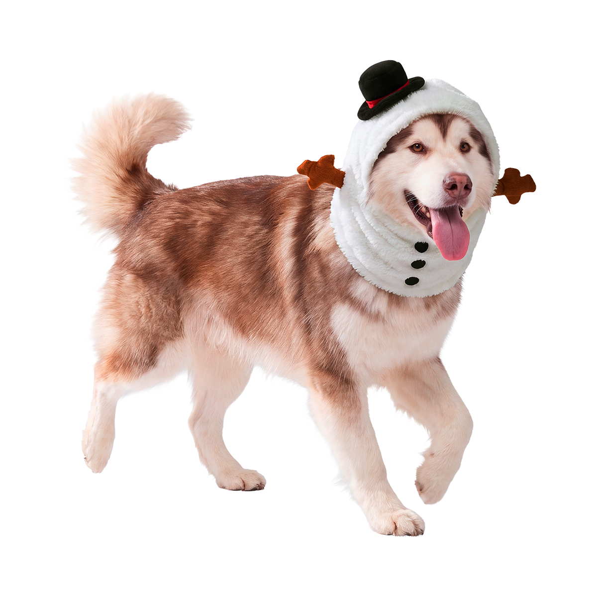 Snowmutt Dog Snood Hood#Size_L