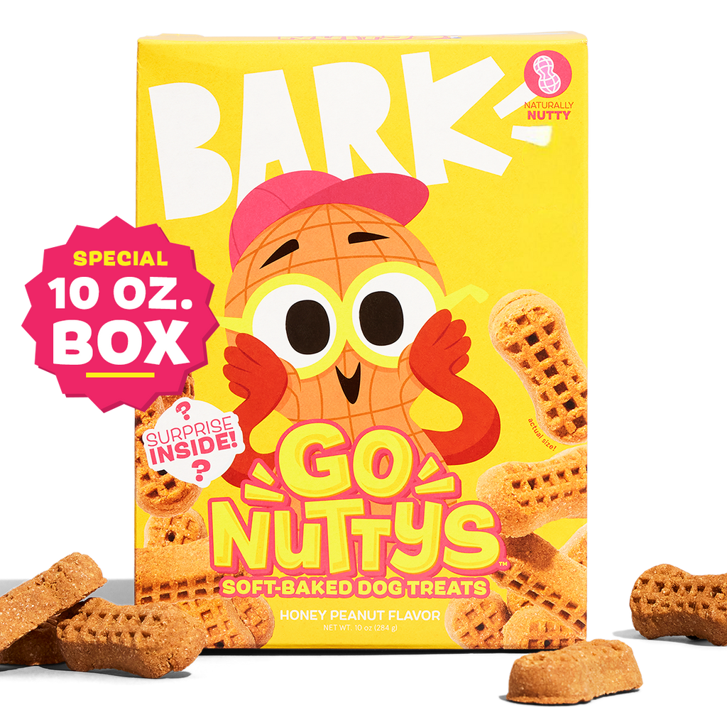 Go Nutty's™ Soft Baked Dog Treats - Honey Peanut – BARK