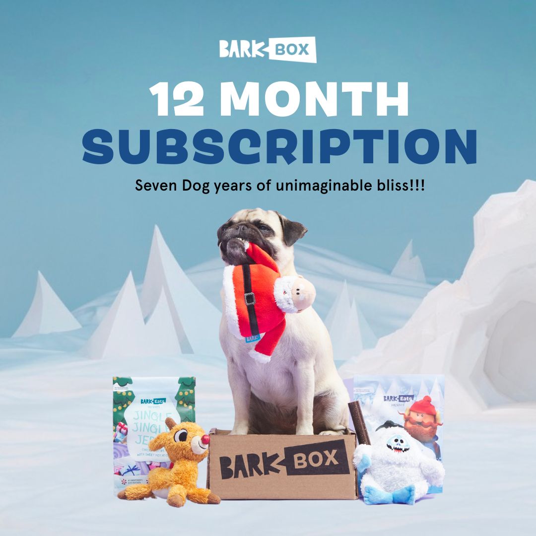 BarkBox 12 Month Prepaid Gift Subscription