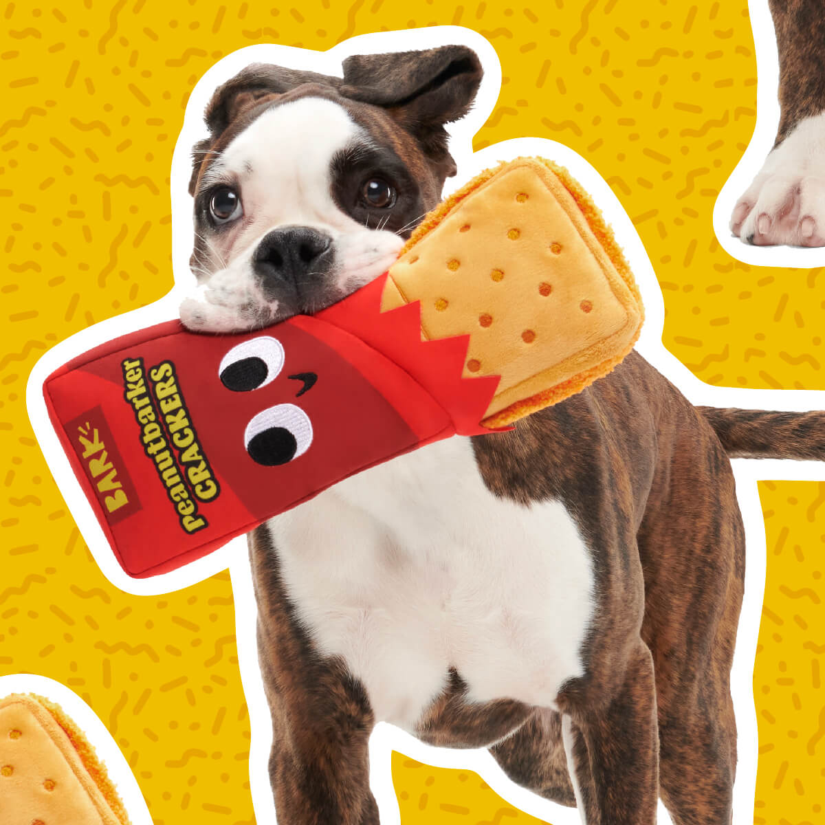 Junk Food Club, Plush Monthly Dog Toys