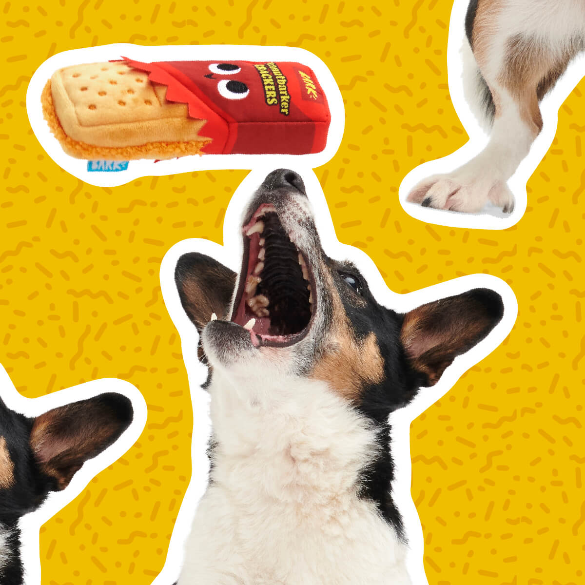 Junk Food Club, Plush Monthly Dog Toys