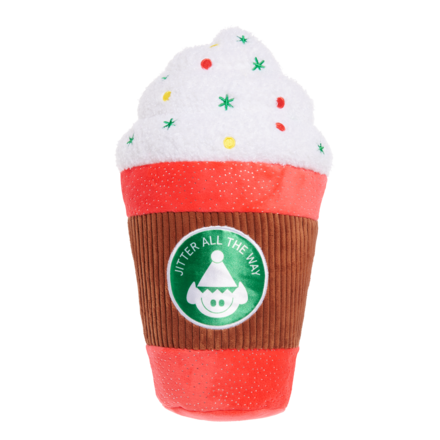 Jumbo Jingle Latte Dog Toy – BARK