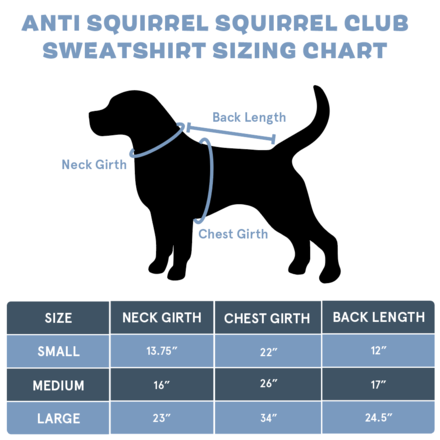 Anti-Squirrel Squirrel Club Sweatshirt