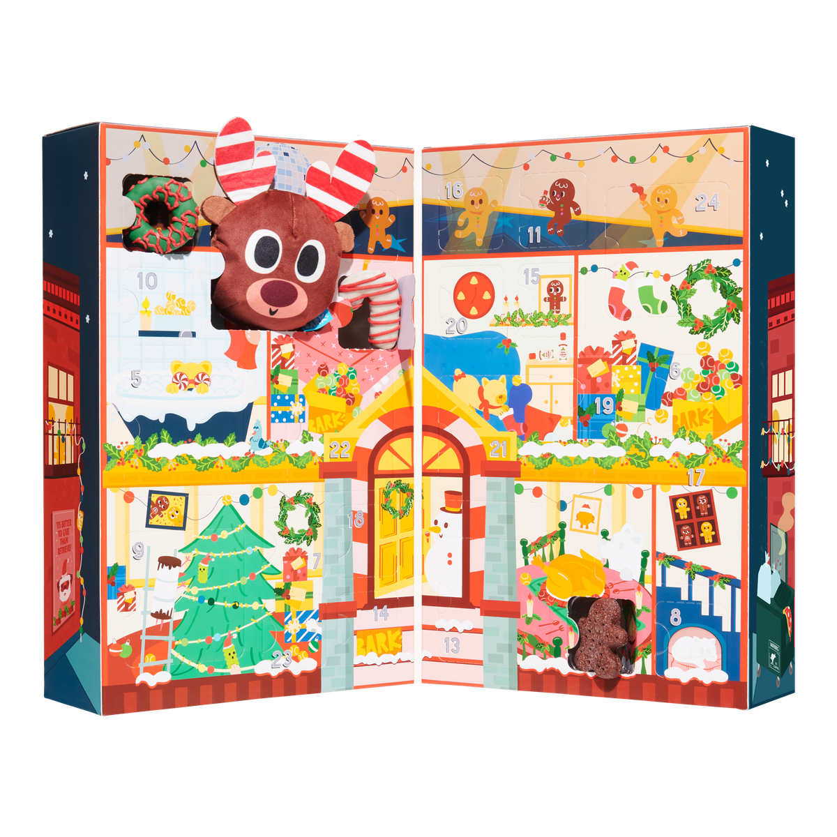 Season's Treatings Toy & Treat Dog Advent Calendar ($120 Value) 2Ct