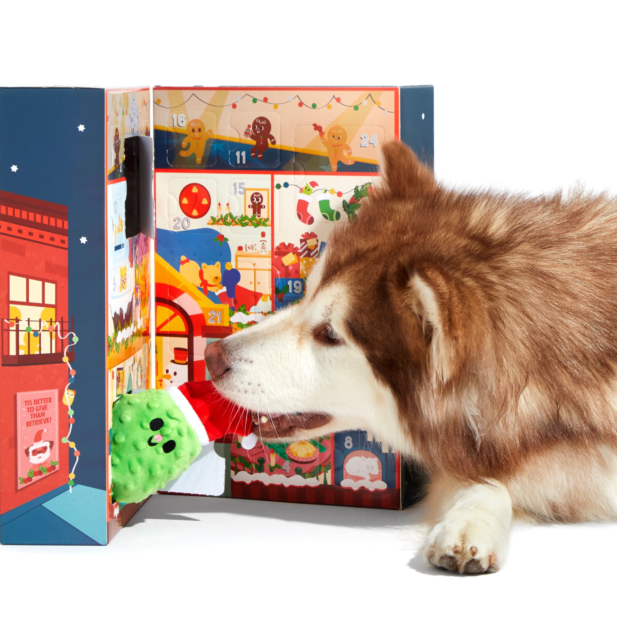 Season's Treatings Toy & Treat Dog Advent Calendar ($75 Value)