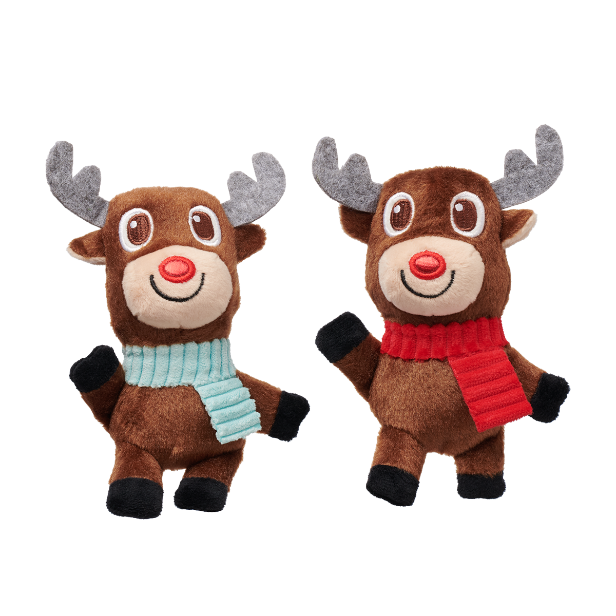 Ruby & Scarlet Plush Multi-Part Dog Toy