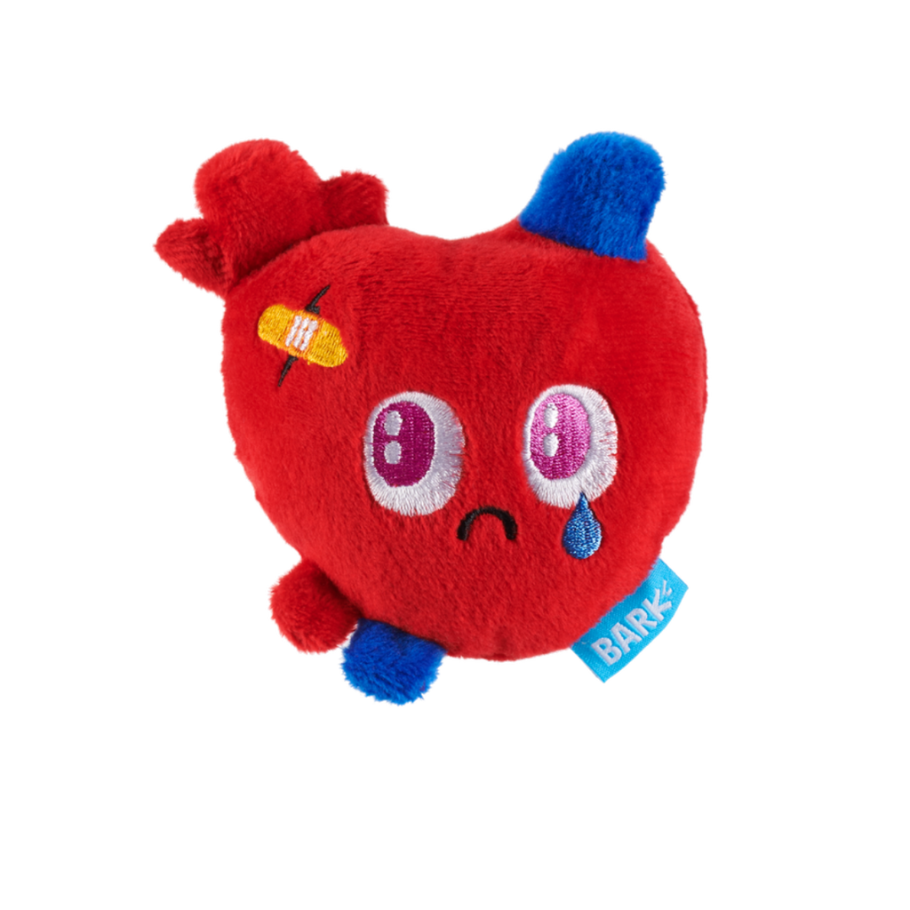 Broken Heart Ted Plush Dog Toy – BARK